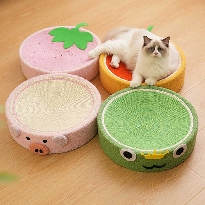 Sisal Round Cat Scratcher Bed