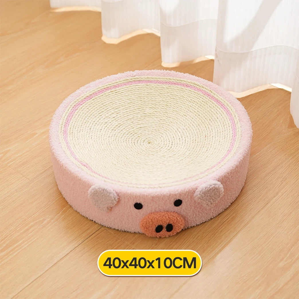 Sisal Round Cat Scratcher Bed